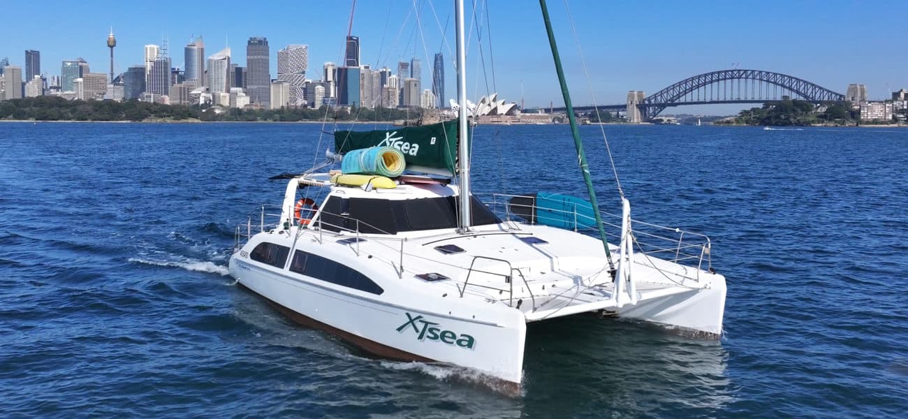 XTsea - Sydney Harbour's best-value and party catamaran. 30pax.