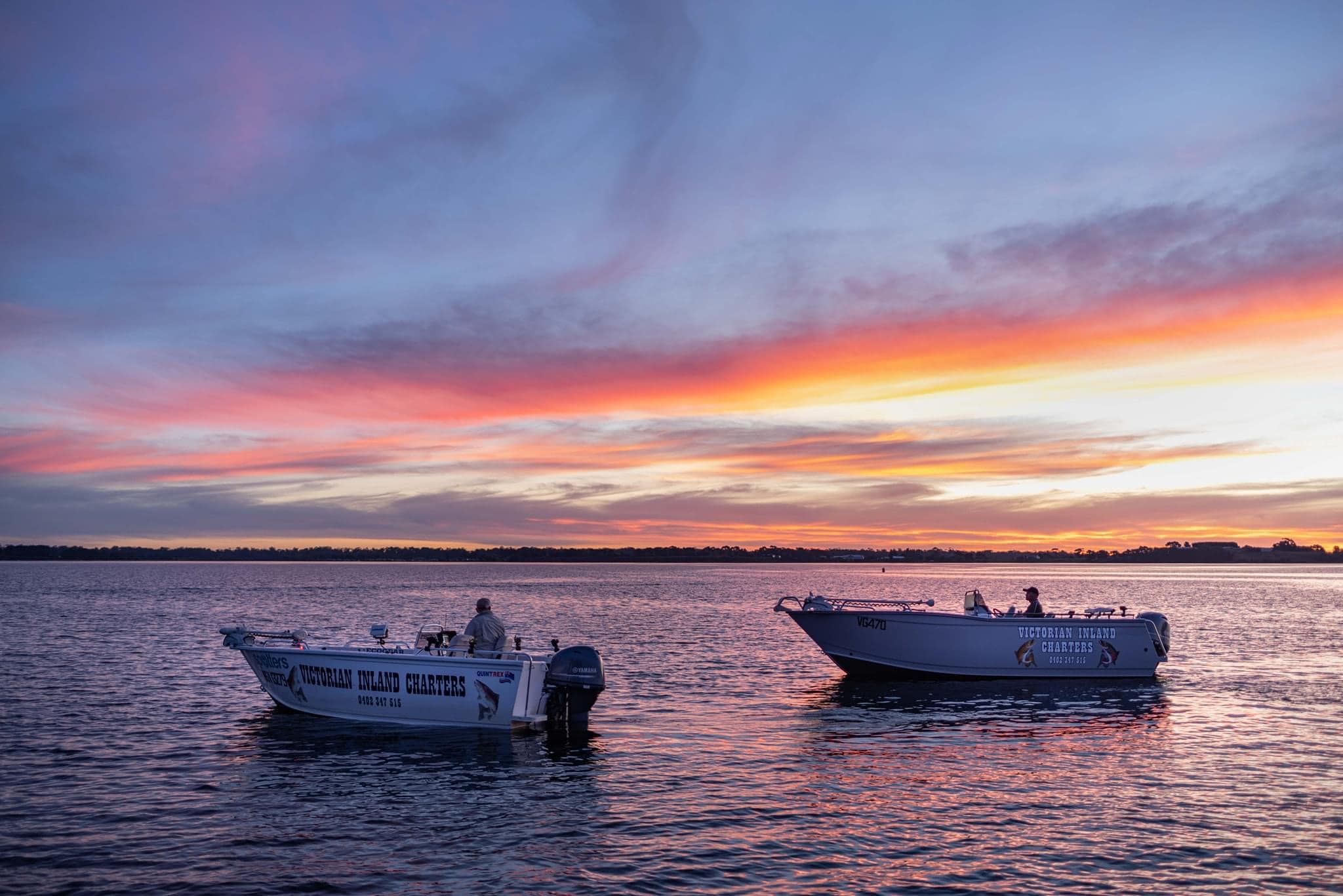Freshwater fishing Charters on lakes in Victoria