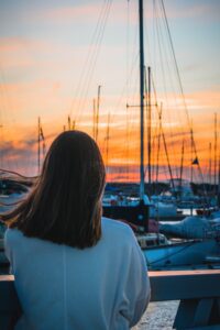 Sunset at St Kilda Marina