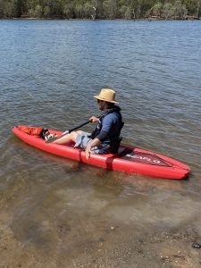Kayaking Lake Tinaroo